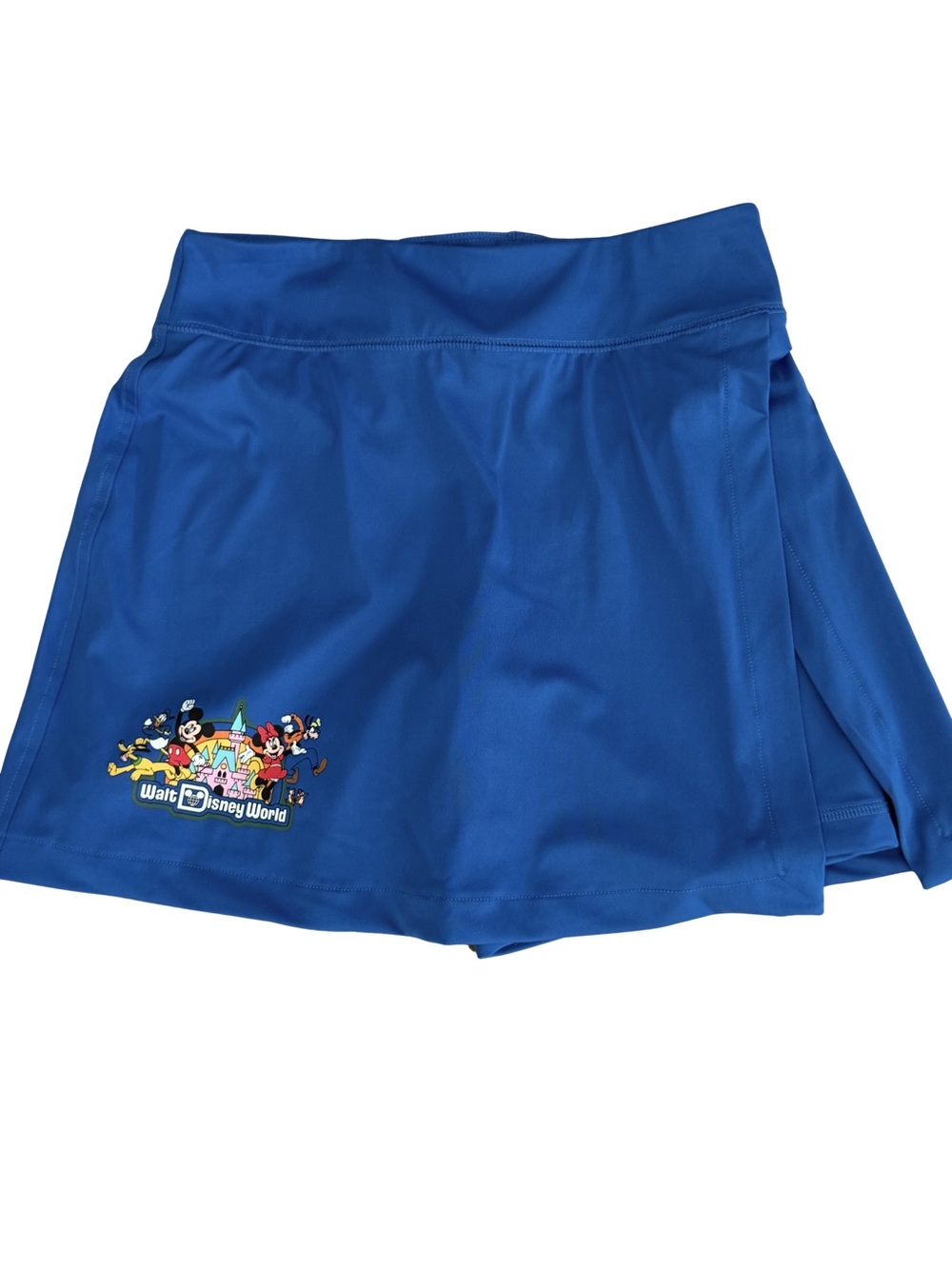 Disney Bright Blue Active Shorts with Logo Print. Size Xs - Picture 1 of 7